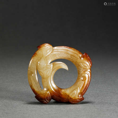 HeTian Jade Ring from Han