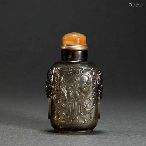 Crystal Snuff Bottle from Qing