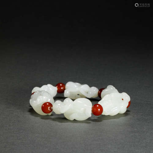 HeTian jade Bracelet from Qing