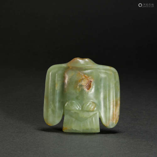 Jade Ornament from HongShan Culture