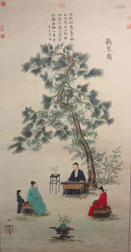 Song Huizong, Chinese Scholars Painting