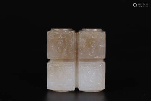 Jade Cong-Form Ornament