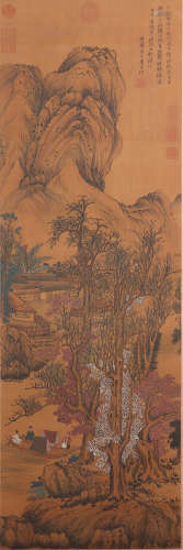 Tang Yin, Landscape And Figure Painting