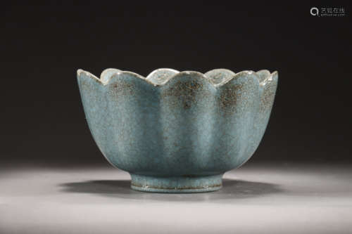 Ru Type Lotus-Petal Bowl