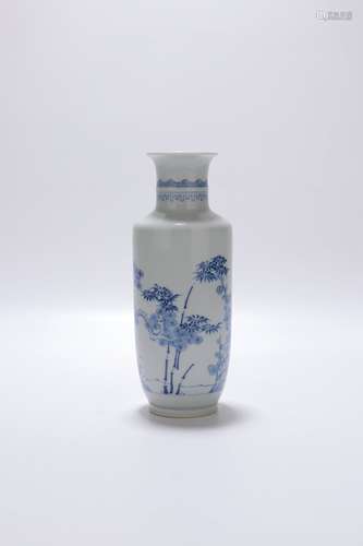 chinese blue and white porcelain meiping