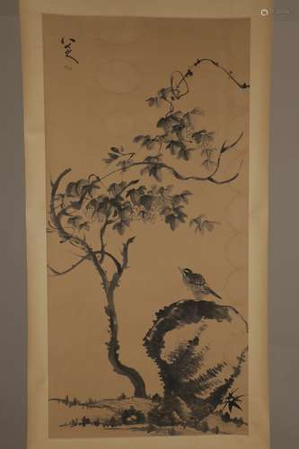 chinese bada shanren's painting