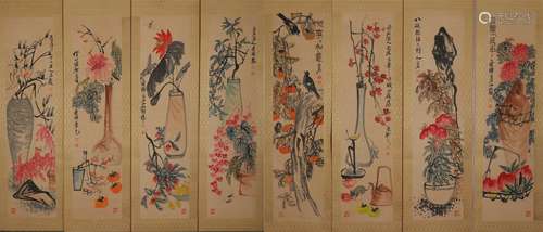 chinese qi baishi's painting