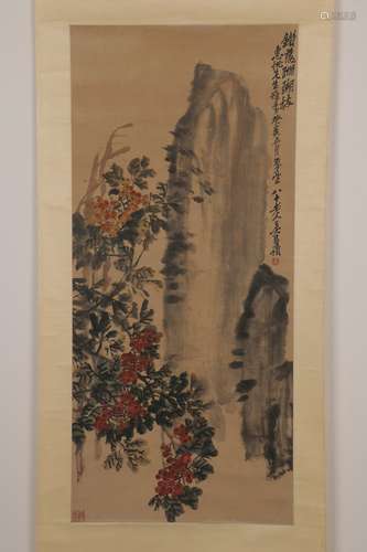 chinese wu changshuo's painting