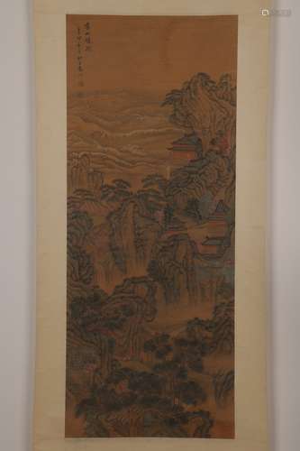 chinese yuan jiang's painting