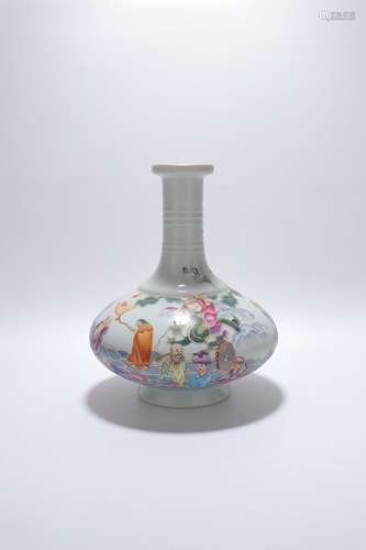 chinese famille rose porcelain vase