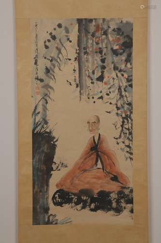 chinese fu baoshi's painting