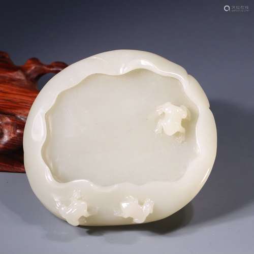 chinese hetian jade inkstone