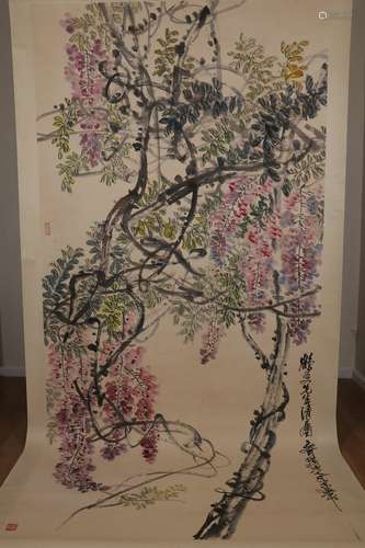 chinese qi baishi's painting