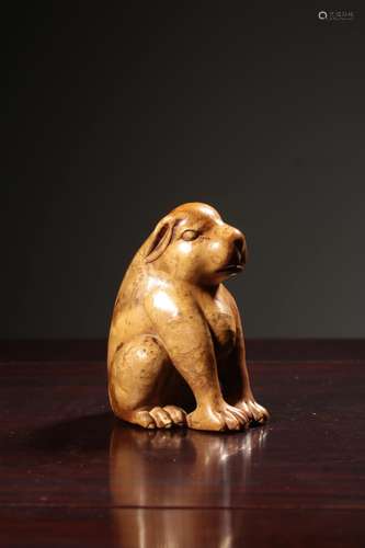 chinese shoushan stone dog