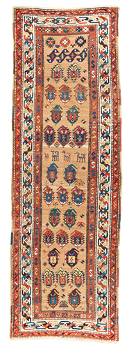 Shahsavan Rug with Camel Hair