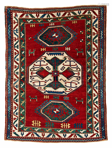 Lori Pambak Kazak Rug