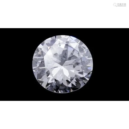 Diamant non monté de 2.84 carats, G, Si1 selon le