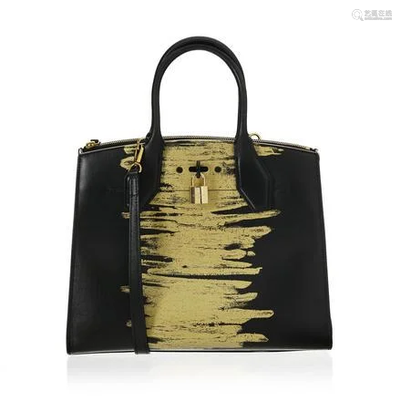 Louis Vuitton, sac Golden Light City Steamer MM en cuir