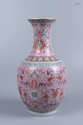 Chinese Qing Dynasty Daoguang Famille Rose Porcelain 