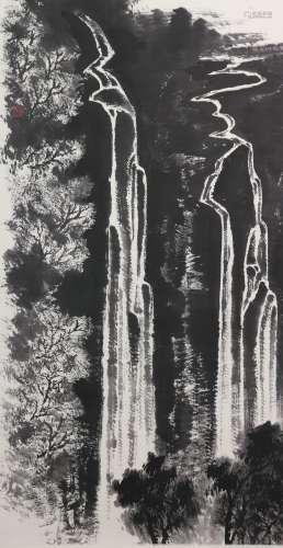 Chinese Ink Painting Of Landscape - Li Keran