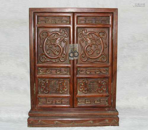 Chinese Huanghuali Wooden Niche