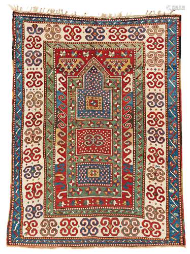 Kazak Prayer Rug