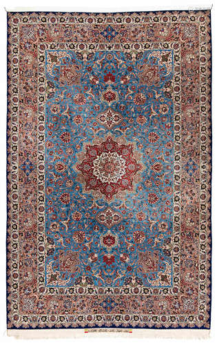 Signed Isfahan Hekmat Nejad Carpet