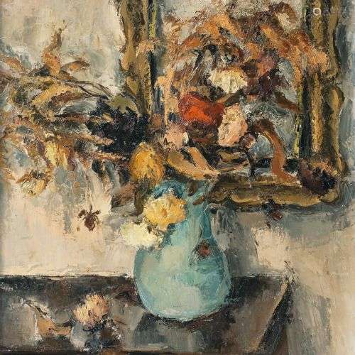 Eduard Bargheer (Hamburg 1901 - Hamburg 1979). Flowers in a ...