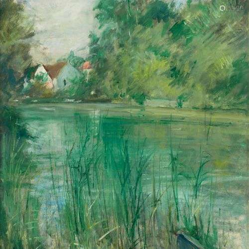 Max Ahrens (Hamburg 1898 - Mölln 1967). Landscape near Mölln...