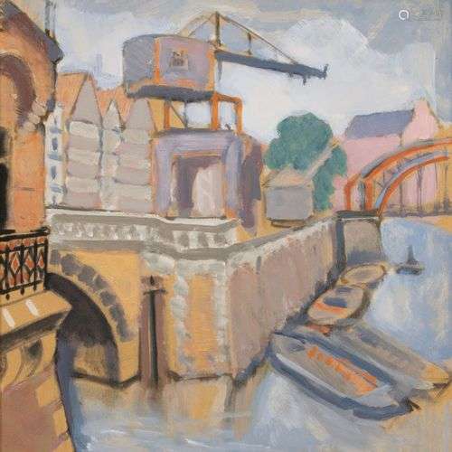 Paul Kayser (Hamburg 1869 - Donaueschingen 1942). Crane.