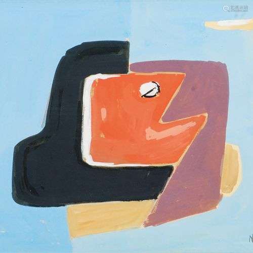 Willi Nass (Hamburg 1899 - Hamburg 1966). Abstract Compositi...