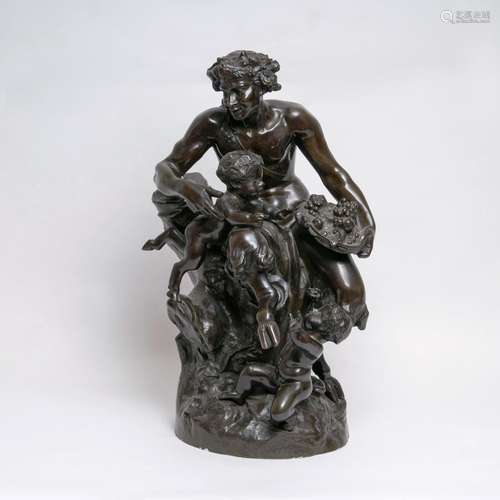 Clodion (Claude Michel) (Nancy 1738 - Paris 1814). A Satyr w...