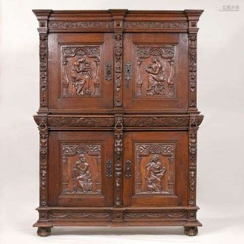 Renaissance Cabinet with Evangelists.