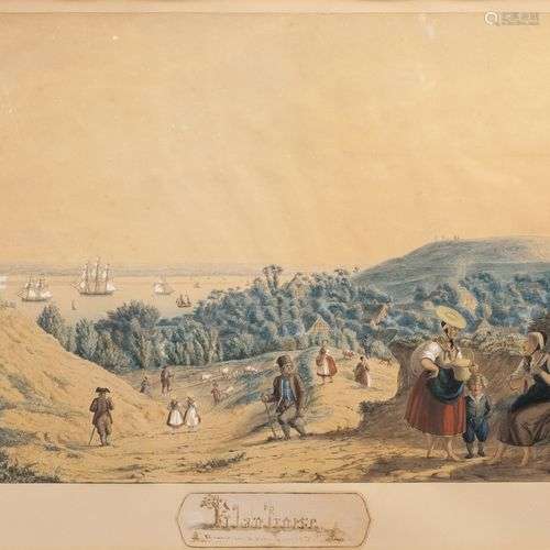 Christoph Suhr (Hamburg 1771 - Hamburg 1842). Blankenese.