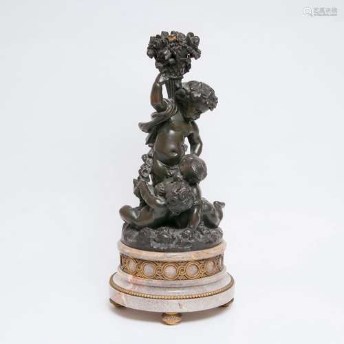 Clodion (Claude Michel) (Nancy 1738 - Paris 1814). A Playing...