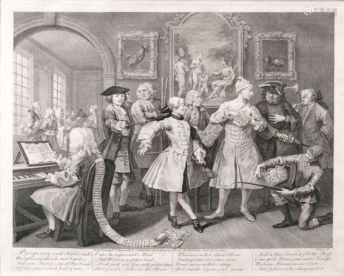 William Hogarth (London 1697 - London 1764). A Rake's Progre...