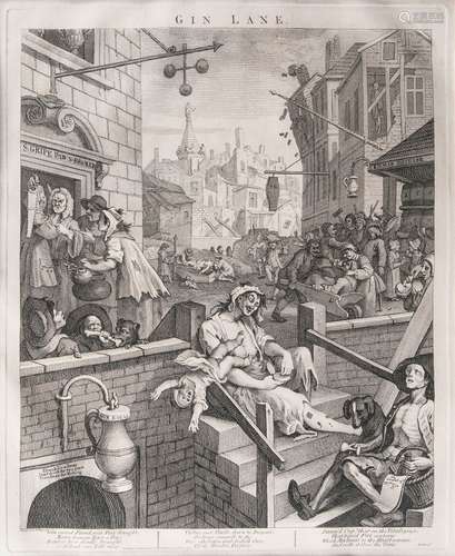 William Hogarth (London 1697 - London 1764). Companion Piece...