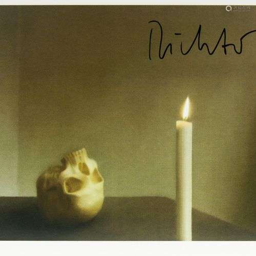 Gerhard Richter (Dresden 1932). Skull and Candle.