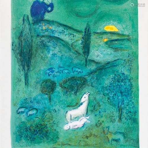 Marc Chagall (Witebsk 1887 - Paris 1985). Daphnis and Chloe:...