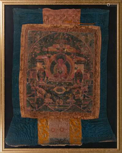 A Thangka of Amitayus.