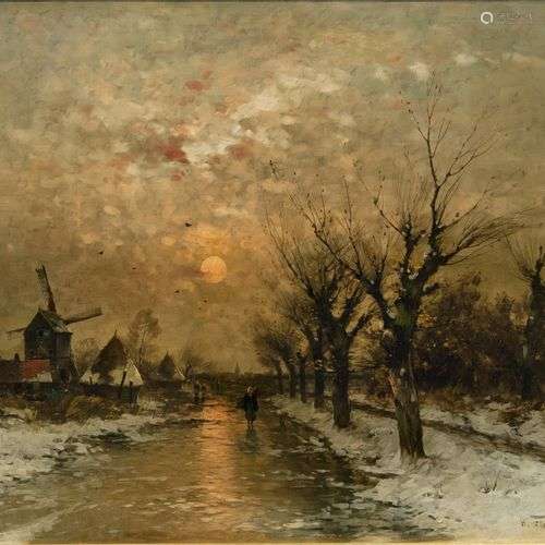 Heinz Flockenhaus (Remscheid 1856 - Düsseldorf 1919). Winter...