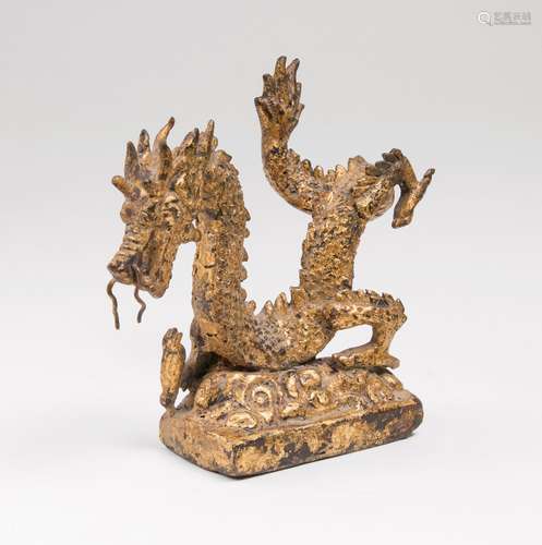 Gilt Bronze Dragon.