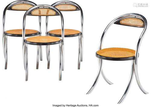 Italian School (20th Century) Four Side Chairs,