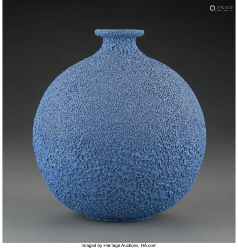 James Lovera (American, 1920-2015) Vase Lava gla