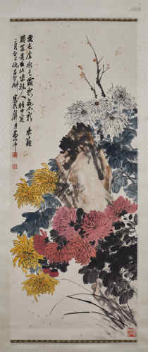 Tian Ni, Ancient Chinese Flower and Bird Painting