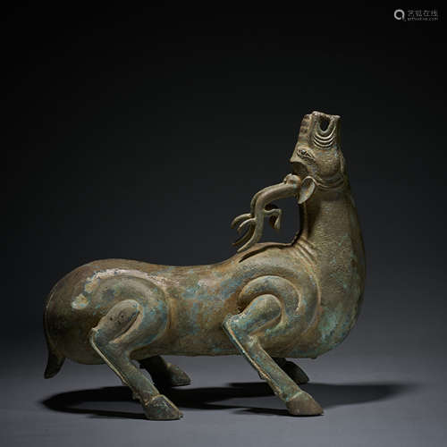 Ancient Chinese bronze cattle