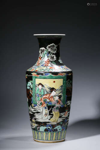 Bottle appreciation of Kangxi colorful character stories in ...