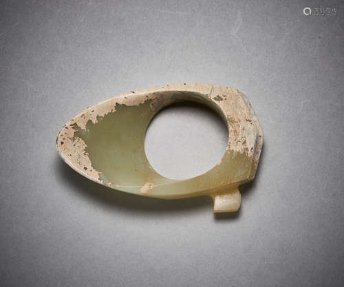 Han Dynasty Hetian Jade Ring