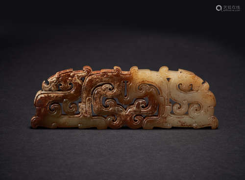 Hetian Jade Dragon Pei  in Ancient China