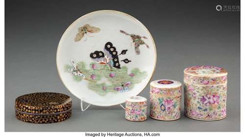 A Group of Chinese and Japanese Table Articles Marks to plea...